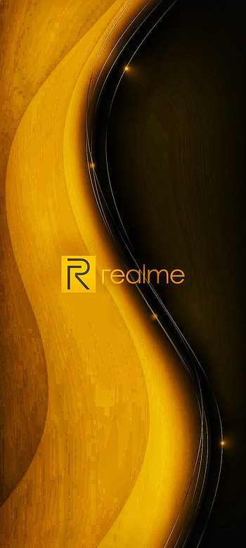 Realme otoño, xiaomi, pantalla, samsung, amarillo, naranja, logo, fondos HD phone wallpaper