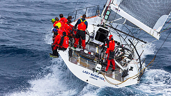 Lady Mariposa, Yacht Racing HD wallpaper