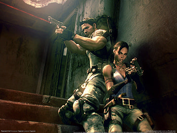 resident evil, chris, residet evil HD wallpaper