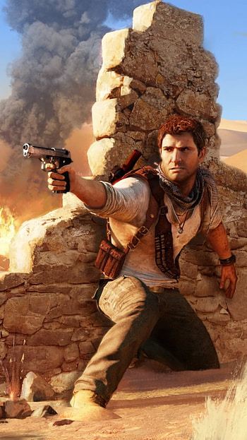 Uncharted 3: Drake's Desert , video game HD phone wallpaper