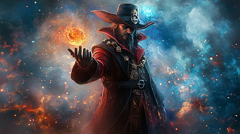 Wizard Spellcaster : Master of Arcane Magic in Action, wizard, spell HD wallpaper