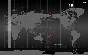 Lenovo world map Computer , Lenovo , Earth , Map , IBM - Computers no. HD wallpaper