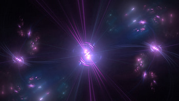 Abstract, Shine, Light, Bright, Rays, Beams, Fractal HD wallpaper
