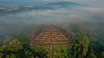 Borobudur in der, Der provinz jawa, Provinz jawa tengah, Jawa tengah indonesien HD wallpaper
