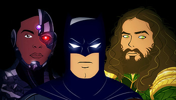 Batman, aquaman, cyborg, artwork, superheroes HD wallpaper