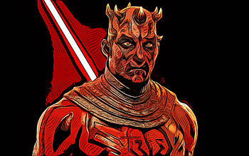 Darth Maul, Star Wars, , vector art, Darth Maul drawing, creative art, Darth Maul art, vector drawing, abstract characters, Star Wars characters, Maul Star Wars HD wallpaper