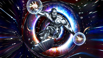 Silver Surfer fan art, ArtStation HD wallpaper