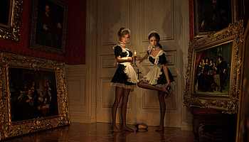 Take off shoes, fantasy, candle, lou ll, night, loull, maids, girl HD wallpaper