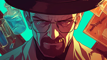 Anime Heisenberg Breaking Bad, TV Show, Breaking Bad, Walter White HD wallpaper