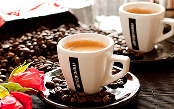 Food, Cups, Coffee, Macro HD wallpaper