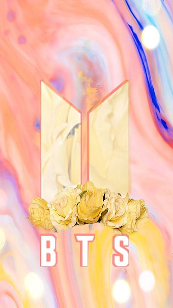 Bts Symbol, Colorful Background, colorful, background HD phone wallpaper