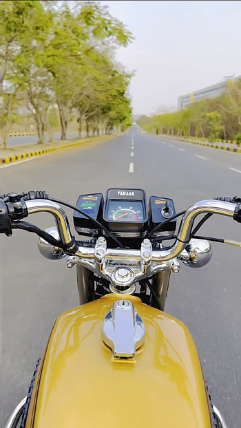 Yamaha rx 135, motorcycle, sky HD phone wallpaper