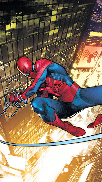 Ultimate Spider-Man, Peter Parker, Comic, comic art HD phone wallpaper