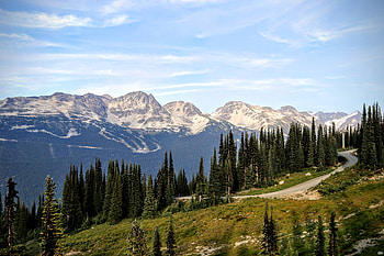 Nature, Trees, Sky, Mountains, Snow, Fir, Spruce, Snow Covered, Snowbound HD wallpaper