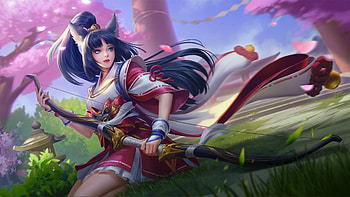 Fantasy girl, fantasy, sakura, pink, mia, mobile legends, girl HD wallpaper