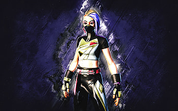 Fortnite Riftstorm Catalyst Skin, Fortnite, main characters, purple stone background, Riftstorm Catalyst, Fortnite skins, Riftstorm Catalyst Skin, Riftstorm Catalyst Fortnite, Fortnite characters HD wallpaper