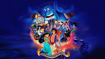Aladdin collection, Movie fanart, Fanart TV, Disney animated film HD wallpaper