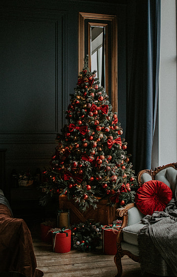 Holidays, New Year, Decorations, Christmas, Christmas Tree, Presents, Gifts HD phone wallpaper