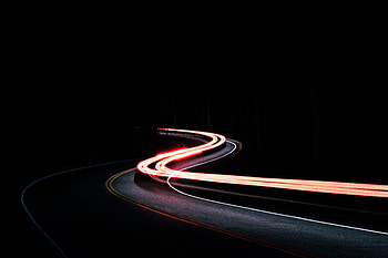 Long Exposure Road , road, graphy, lights HD wallpaper