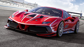488 Challenge Evo, Ferrari HD wallpaper