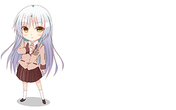 Anime, Girl, Hair, Animeshka, Long HD wallpaper