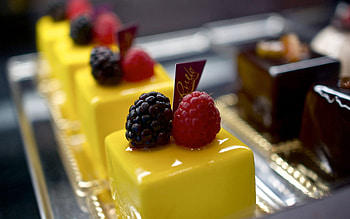 Food, Raspberry, Cakes, Glaze HD wallpaper
