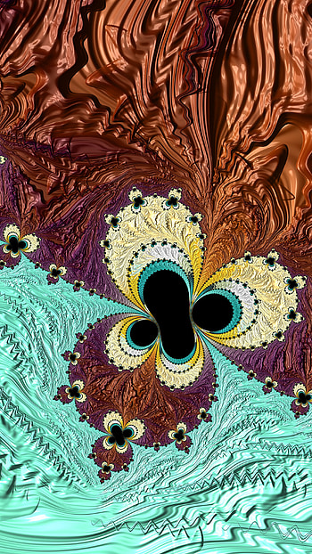 Trippy Psychedelic Fractal, Abstract, fractal HD phone wallpaper