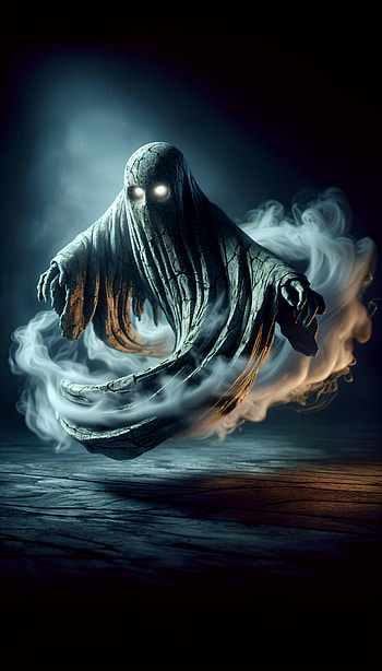 Apparition in the Mist — Eerie Supernatural, ghost, fog HD phone wallpaper