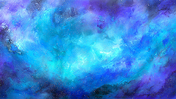 Whimsical Blue Nebula, whimsical, nebula HD wallpaper
