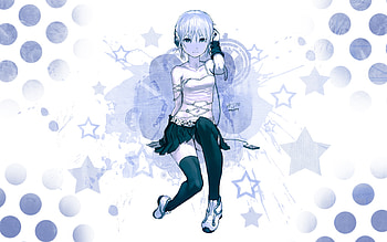 Ice, blue, awesome, cute, girl, high, resolution, woman, music, anime, pretty, cool HD wallpaper