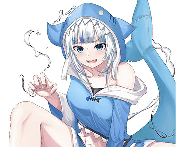 Virtual-Youtuber, girl, Aniem, Virtual, Youtuber HD wallpaper