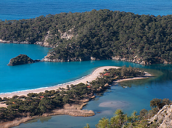 Oludeniz, fethiye, turkey, mugla, beach HD wallpaper