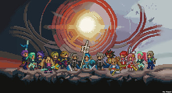 ... Fire Emblem Fates Pixel Art by Kaz-Kirigiri HD wallpaper