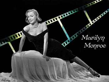 Marilyn Monroe, fifties, 50s, fortys, goddesses of the silver screen, film, 40s, actresses, beauty, black and white, movie, golden era, women, female HD wallpaper