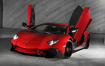 lamborghini aventador lp750 4 sv, aventador, italian, lamborghini, red HD wallpaper