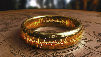 The One Ring, The Lord of the Rings HD wallpaper