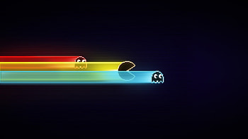 Pacman Minimalism, pacman, artist, digital-art HD wallpaper
