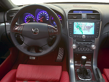 Acura, Interior, Cars, Steering Wheel, Rudder, Salon, Speedometer, Tl, Concept Car, 2003 HD wallpaper