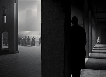 The Tragedy of Macbeth, Palace intrigue, Stunning cinematography, Visual splendor HD wallpaper