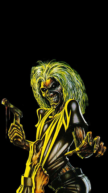 Iron Maiden Band Music, Iconic tattoo inspiration, Band artwork, Visual representation HD phone wallpaper