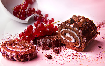 Swiss Roll, dessert, graphy, food HD wallpaper