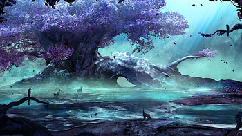 Art, Fantasy art, Creatures forest HD wallpaper