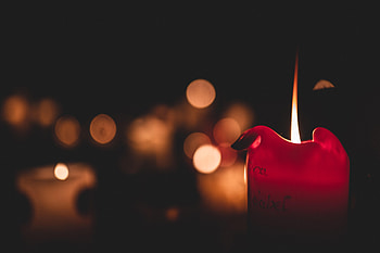 Fire, Dark, Flame, Blur, Smooth, Candle HD wallpaper