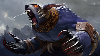 ursa, dota 2, art HD wallpaper