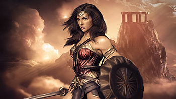 Wonder Woman Digitalart , wonder-woman, superheroes, artist, artwork, digital-art HD wallpaper