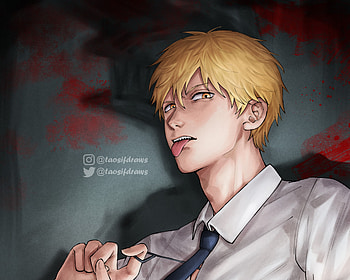 Denji (Chainsaw Man), Anime, Chainsaw Man HD wallpaper