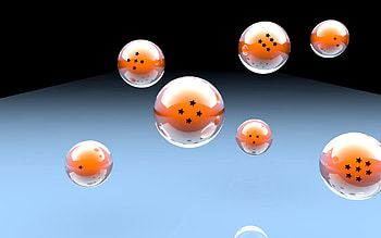 Stars, 3D, Balls, Dragon Ball Z, Dragon Ball HD wallpaper