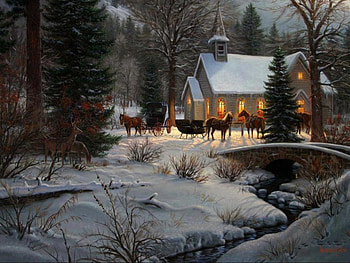 winter night, winter, night HD wallpaper
