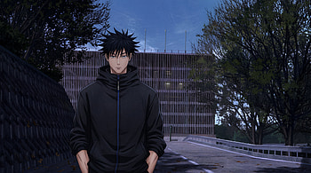 Jujutsu Kaisen 3rd Season - Megumi Zenin, Jujutsu Kaisen 3rd Season, Megumi Fushiguro, Anime, City, Urban, Anime City HD wallpaper