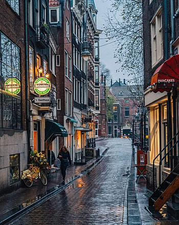 Amsterdam, sky, road_surface HD phone wallpaper